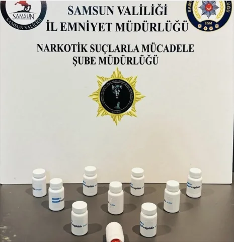 Samsun'da Narkotik Operasyonunda Geniş Çaplı Yakalama
