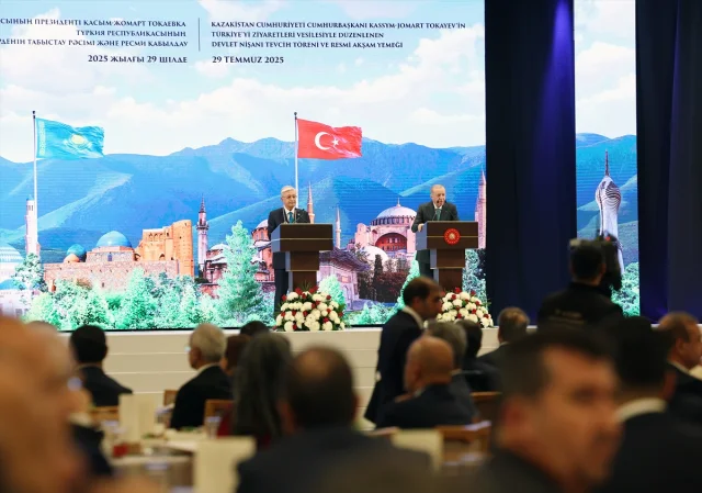 Kazakistan ve Türkiye Arasındaki Kardeşlik Bağı Devlet Nişanı ile Taçlandı