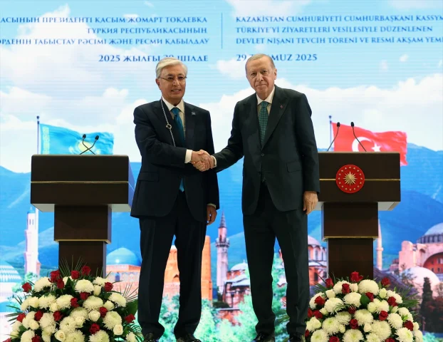 Kazakistan ve Türkiye Arasındaki Kardeşlik Bağı Devlet Nişanı ile Taçlandı