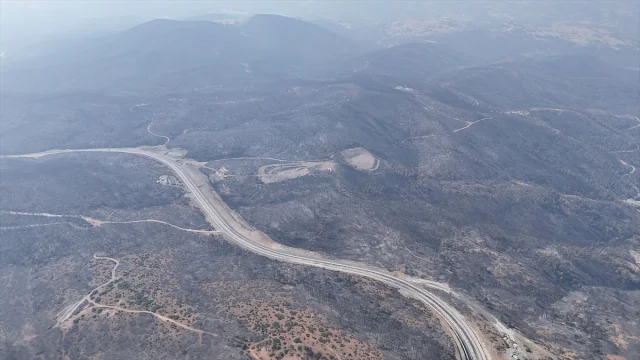 Bursa'da Orman Yangınlarıyla Mücadele Devam Ediyor
