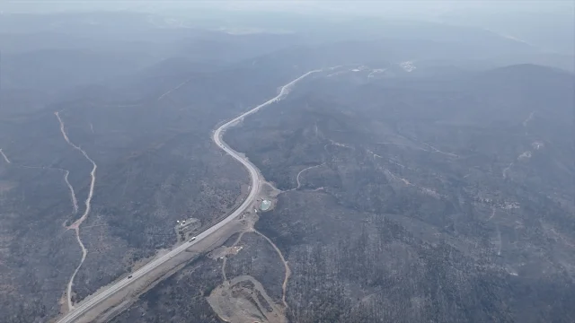 Bursa'da Orman Yangınlarıyla Mücadele Devam Ediyor