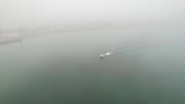 Sis Kastamonu'da Eşsiz Bir Manzara Yarattı