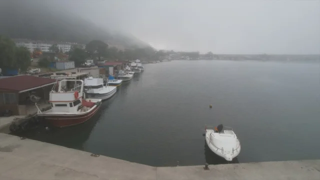 Sis Kastamonu'da Eşsiz Bir Manzara Yarattı