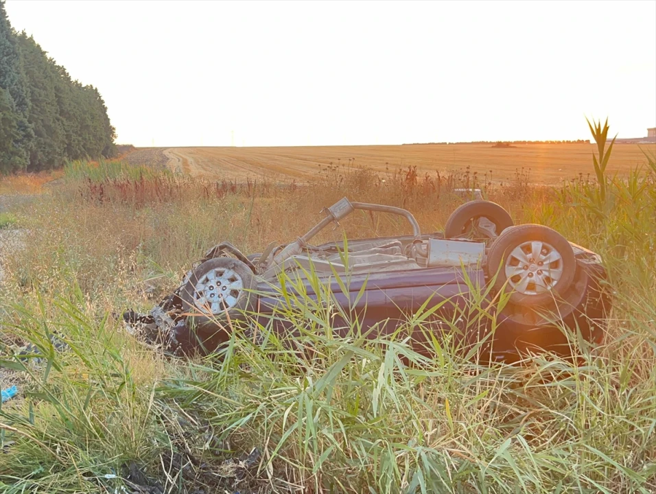 Tekirdağ'da Feci Kaza İki Can Aldı
