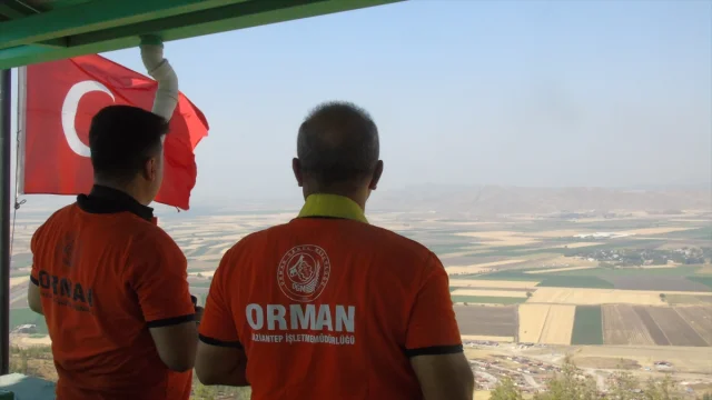 Gaziantep Ormanlarının Gizli Kahramanları Yangın Tehdidine Karşı Nöbette