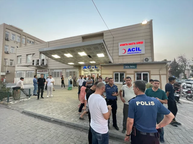 Şanlıurfa'da Hastanede Gerilimli Anlar Güvenlik ve Doktor Sa...