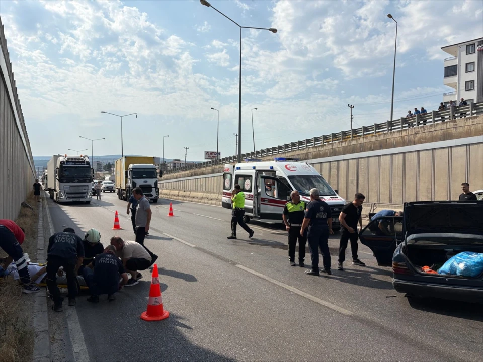 Samsun'da Trafik Kazası Görgü Tanıklarını Şoke Etti 5 Yaralı Var