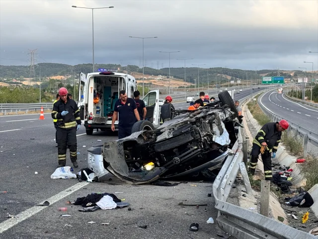 Kuzey Marmara Otoyolu'nda Trafik Kazası: Bir Ailenin Dramı