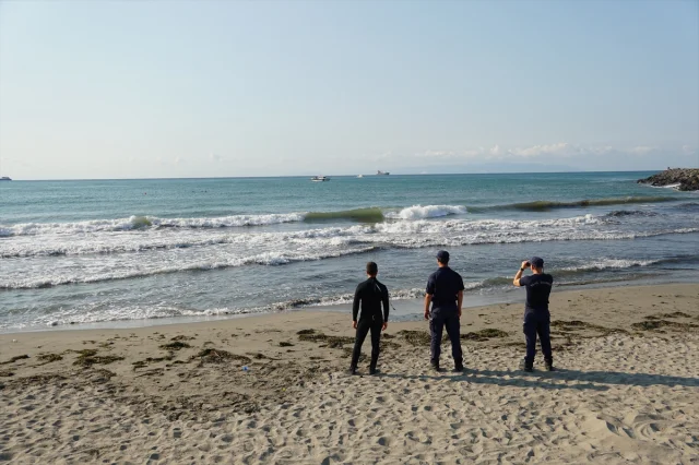 Tekirdağ Sahillerinde Kaybolan Çocuğu Arama Çalışmaları Deva...