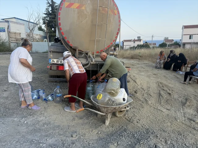 Tekirdağ'da Su Kesintileri Vatandaşın Günlük Yaşamını Zorlaşıyor