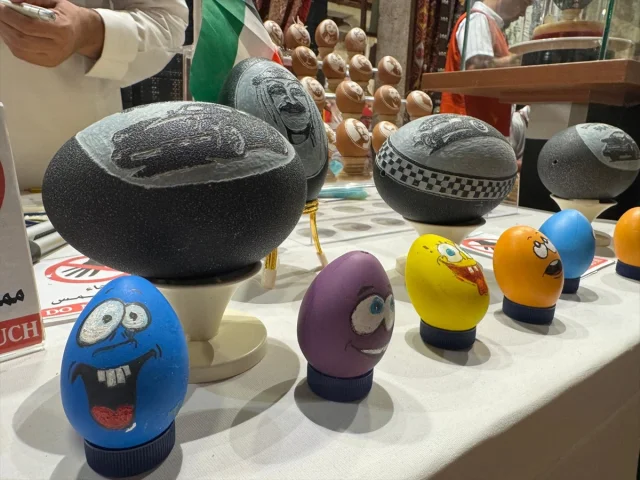Uluslararası Büyükçekmece Festivali'nde Benzersiz Yumurta Sanatı