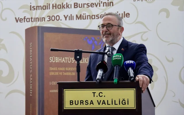 İsmail Hakkı Bursevi'nin Mirası Bursa'da Yeniden Hayat Buldu