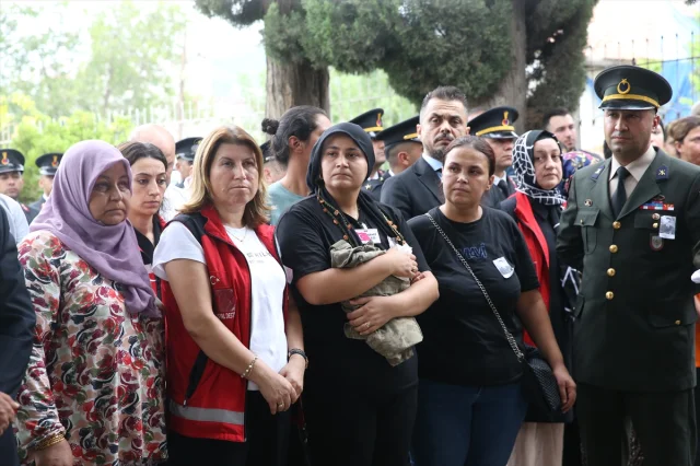 Kahraman Uzman Çavuş Servet Ökkeş Çakır'a Son Veda