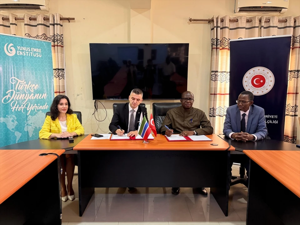 Gambiya Üniversitesinde Türkçe Eğitimi Başlıyor