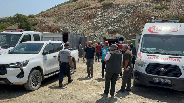 Elazığ'da Maden Ocağında Göçük: Arama Kurtarma Çalışmaları Devam Ediyor