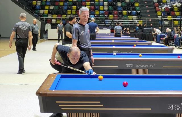 Türkiye 3 Bant Bilardo Şampiyonası'nın Samsun Etabı Heyecanl...