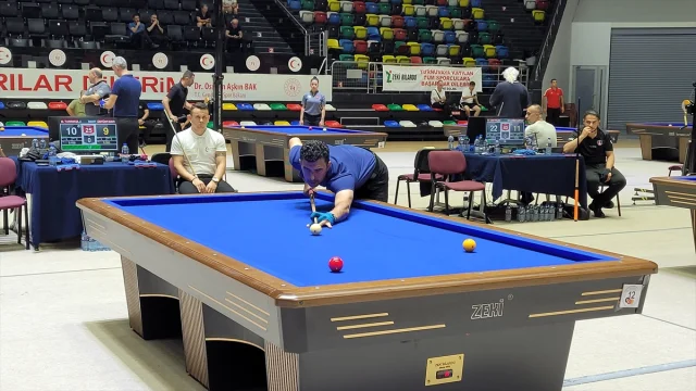 Türkiye 3 Bant Bilardo Şampiyonası'nın Samsun Etabı Heyecanla Başladı
