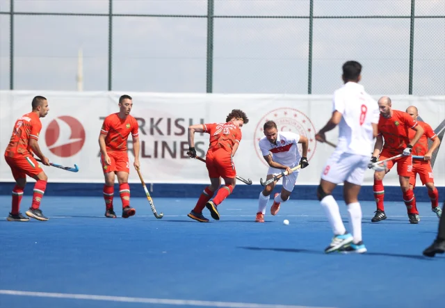 Kırklareli'nde Açık Alan Hokeyi Avrupa Şampiyonası Heyecanı