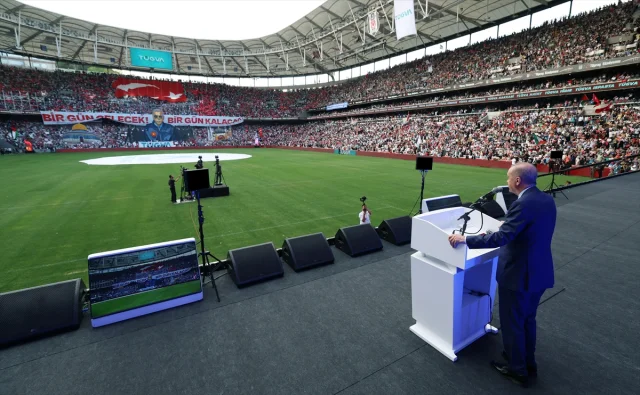 Cumhurbaşkanı Erdoğan TÜGVA Yaz Okulu Finalinde Konuştu