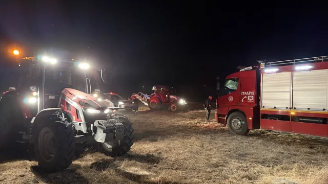 Çanakkale'de Çıkan Tarla Yangını Hızla Kontrol Altına Alındı