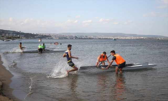 Türkiye Kupası Kürede Sahil Sürat Yarışmaları Çanakkale'de Başladı