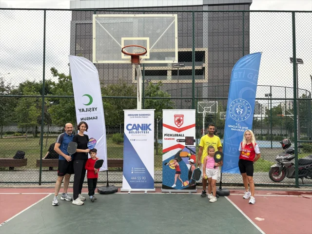 Yeşilay Samsun'dan Bağımlılığa Karşı Pickleball Turnuvası Ha...