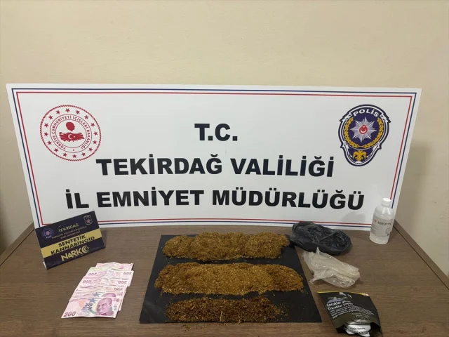 Tekirdağ'da Uyuşturucu Operasyonu: 3 Kişi Yakalandı ve Tutuk...