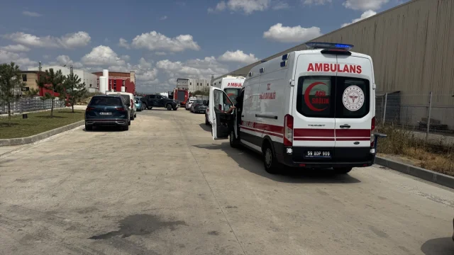 Tekirdağ'da Anestezi Gazı Fabrikasındaki Patlama Üç Can Aldı