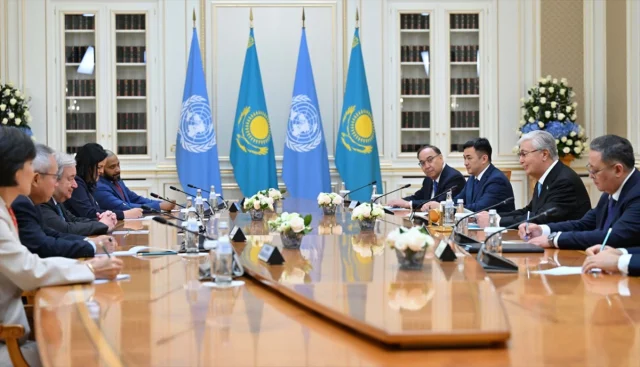 BM Genel Sekreteri Guterres, Kazakistan'da Stratejik Bölge Merkezi'ni Açtı