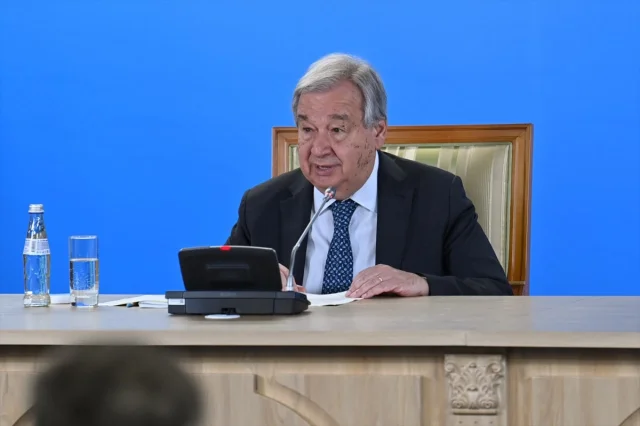 BM Genel Sekreteri Guterres, Kazakistan'da Stratejik Bölge Merkezi'ni Açtı
