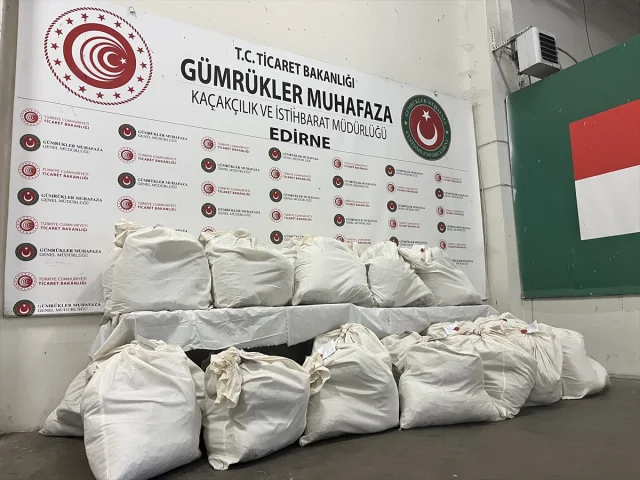 Kapıkule Sınır Kapısında Büyük Uyuşturucu Operasyonu