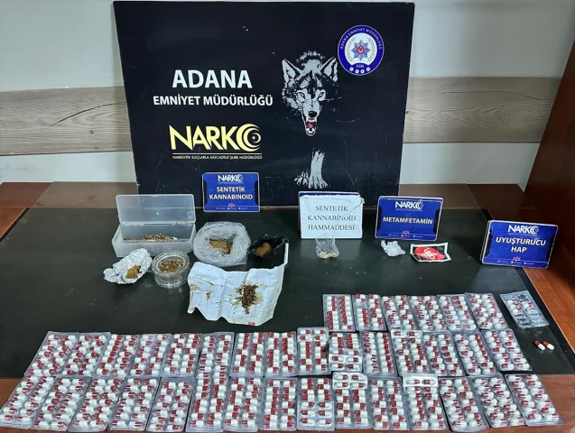 Adana'da Uyuşturucu Operasyonu Şafak Vakti Gerçekleşti