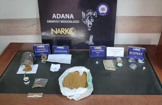 Adana'da Uyuşturucu Operasyonu Şafak Vakti Gerçekleşti