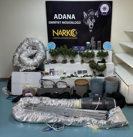 Adana'da Uyuşturucu Operasyonu Şafak Vakti Gerçekleşti