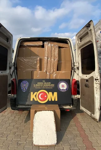 Adana'da Kaçak Makaron Operasyonu Başarılı Sonuçlandı