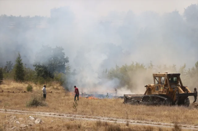Kırklareli'nde Orman Yangını Avrupa Otoyolunu Kapattı