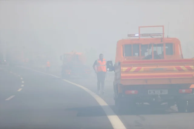 Kırklareli'nde Anız Yangını Büyümeden Kontrol Altına Alındı