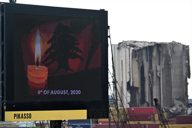 Beyrut’ta Liman Patlamasının 5. Yılı Anıldı