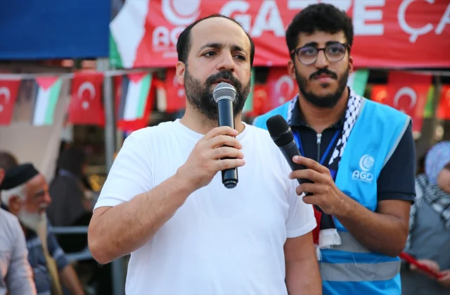 Adana'da Filistin'e Destek İçin Çadır Nöbeti Başlatıldı