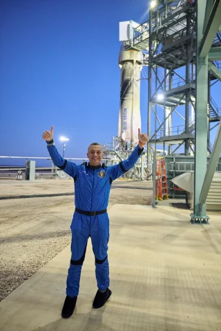 Gökhan Erdem Türk Bayrağını Uzayda Dalgalandırdı