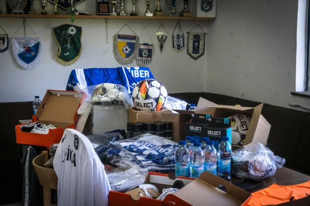 TİKA'dan Bosna Hersek Guber Futbol Kulübü'ne Anlamlı Destek