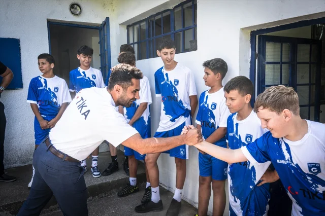 TİKA'dan Bosna Hersek Guber Futbol Kulübü'ne Anlamlı Destek