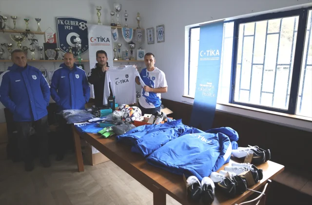 TİKA'dan Bosna Hersek Guber Futbol Kulübü'ne Anlamlı Destek
