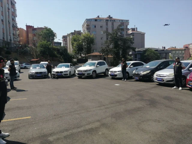 İstanbul'da Change Araçlara Yönelik Dev Operasyon: 19 Kişi Tutuklandı