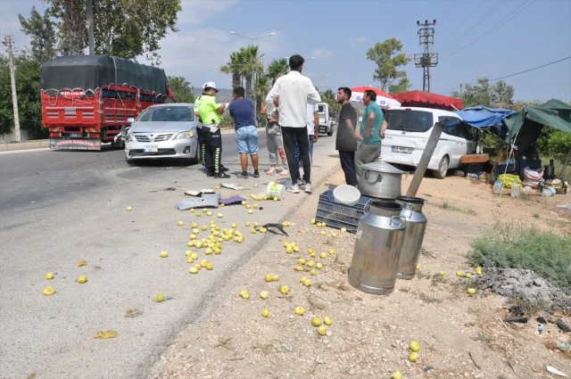 Mersin'in Silifke İlçesinde Kaçan Sürücü Tehlike Saçtı