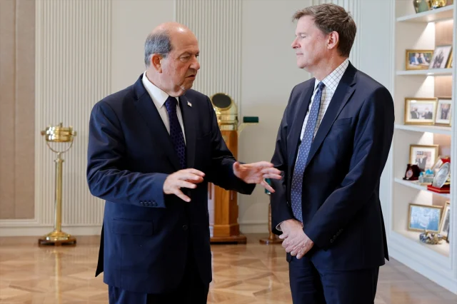 KKTC Cumhurbaşkanı Tatar Kıbrıs'ta Çözüm Sürecine Açıklık Ge...