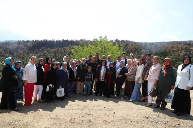 Tuğba Işık Ercan'dan Bursa'da Yangın Bölgesine Ziyaret