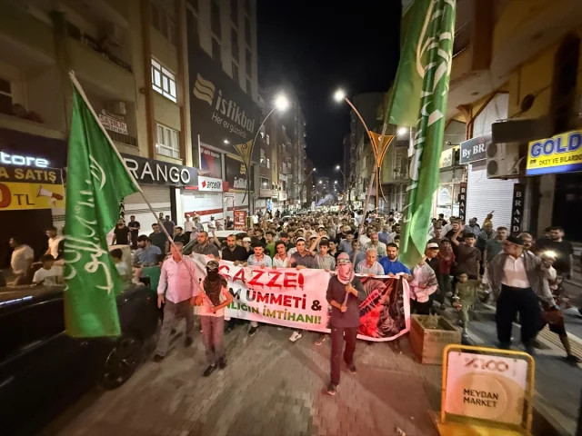 Mardin'den Filistin'e Destek Çağrısı