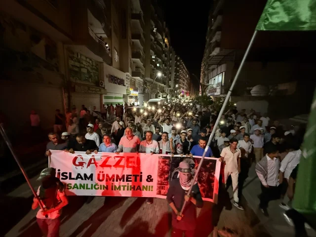 Mardin'den Filistin'e Destek Çağrısı