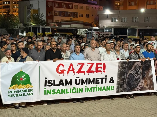Mardin'den Filistin'e Destek Çağrısı